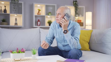 Old-man-arguing-with-his-wife-on-the-phone.